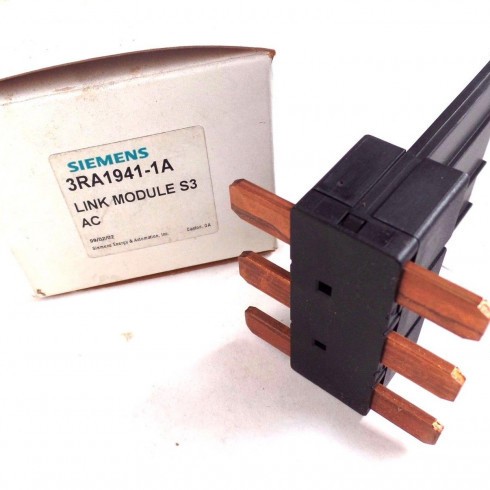 SIEMENS LINK MODULE 3RA1941-1A RQANS1 3RA19411A 3RV1.41 A