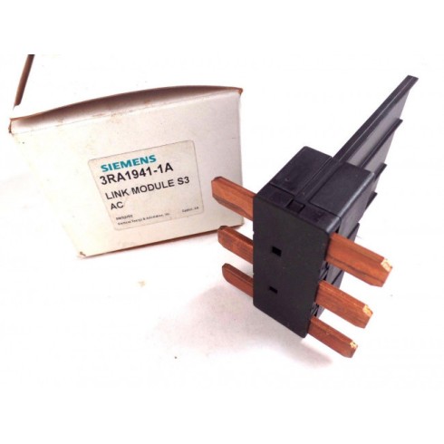 SIEMENS LINK MODULE 3RA1941-1A RQANS1 3RA19411A 3RV1.41 A