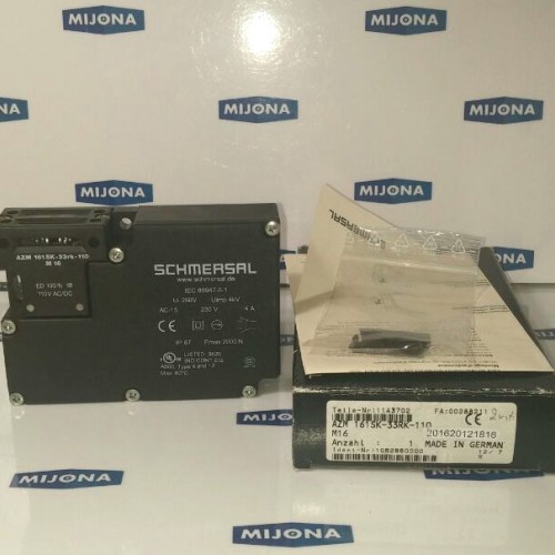SCHMERSAL AZM 161SK-33RK-110 M16 SCHMERSAL AZM 161SK-33RK-110 M16