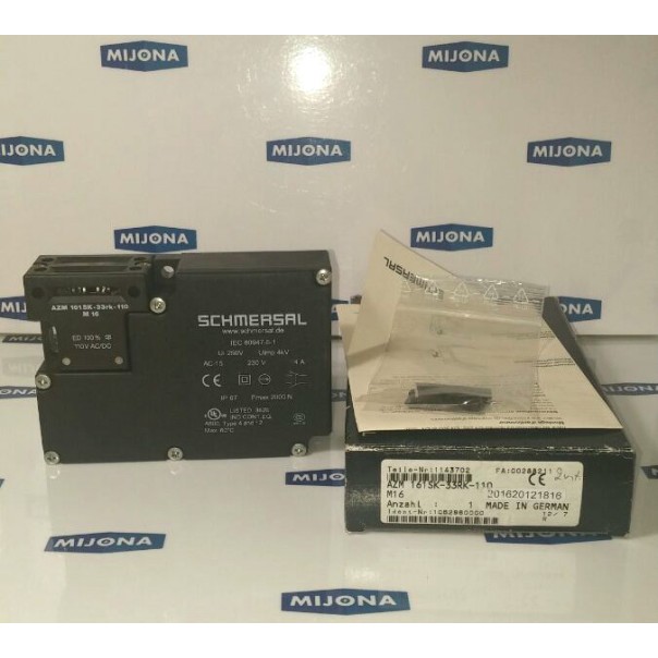 SCHMERSAL AZM 161SK-33RK-110 M16