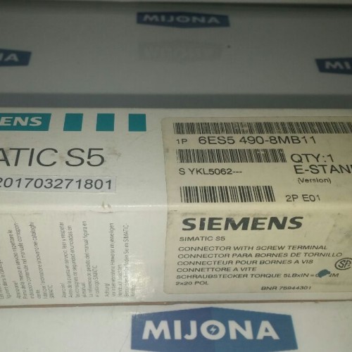 Siemens Simatic S5 6ES5 490-8MA11  6ES5490-8MA11