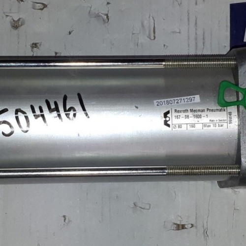 Rexroth Mecman Pneumatik 167-08-1600-1 cylinder (new old stock)