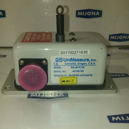 UniMeasure PA-40-P10K 24.29165 mV/inch/Ve