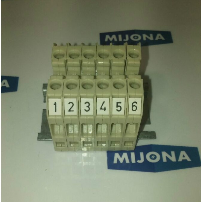 Siemens Indus. Sector Siemens IS Durchgangsklemme 4mm²  8WA1 011-1DG11 750V