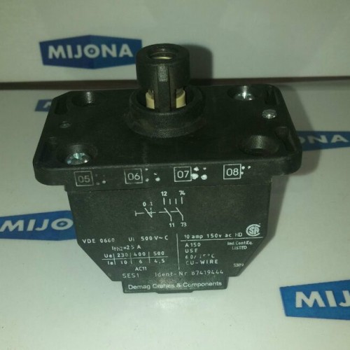 DEMAG Schaltelement 87419444 SES1 Schalt-Element,Kran-Schalter NEW OLD STOCK