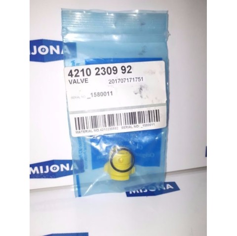 Atlas Copco Valve 4210230992 serial no: 1580011