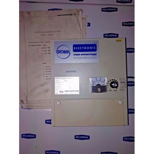 Stöber Antriebstechnik FBM 1017 DV505-750TP Ser. no: 9210026