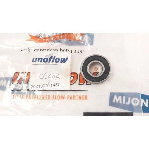 IJK Double Row Angular 6001RS Bearing  6001 RS NEW OLD STOCK)