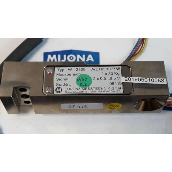 LORENZ MESSTECHNIK W 2309 107755 2X30Kg 2x0,5 9,5V 98419
