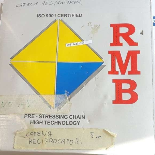 RMB CHAIN HIGH TECHNOLOGY 5M 08B-1 X 5M NEW OLD STOCK