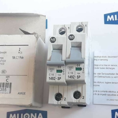 ALLEN BRADLEY 1492 SP1C160 SER C 240 415VAC 1492 SP PRICE FOR 2PSC NEW OLD STOCK
