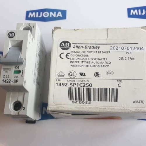 ALLEN BRADLEY 1492 SP1C250 SER C  240 415VAC 1492 SP NEW OLD STOCK