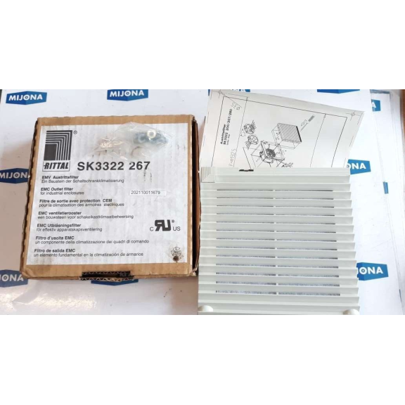 Rittal SK3322 267 Filter (New old stock) Rittal SK3322 267 Filter (New old stock)