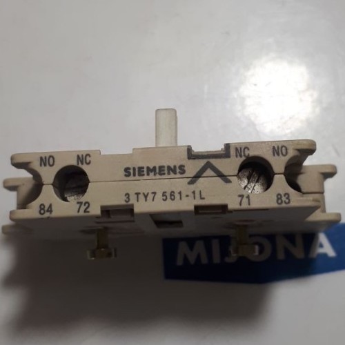 Siemens 3TY7 561-1L Auxiliary Switch Contact Block