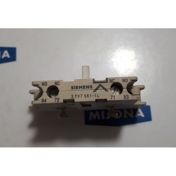 Siemens 3TY7 561-1L Auxiliary Switch Contact Block