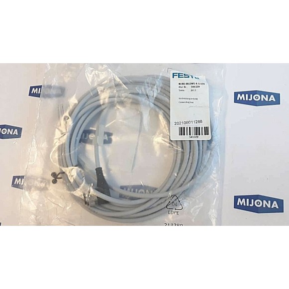 FESTO NEBU M12W5 K 5 LE4 CONNECTING LINE