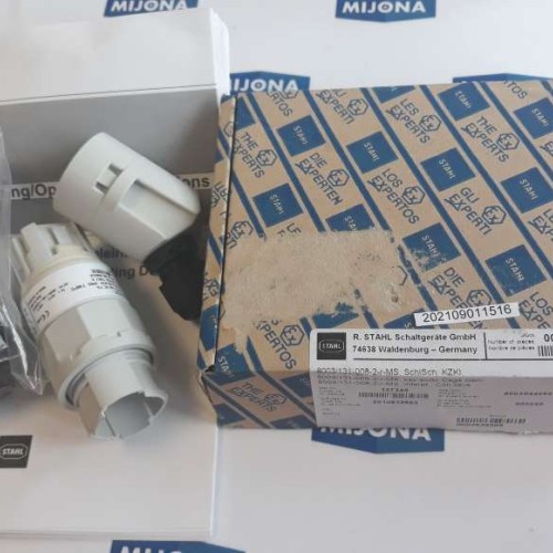 R STAHL SCHALTGERATE 8003044060 8003 131 008 2 AC15 500V 6A 1250VA New old stock