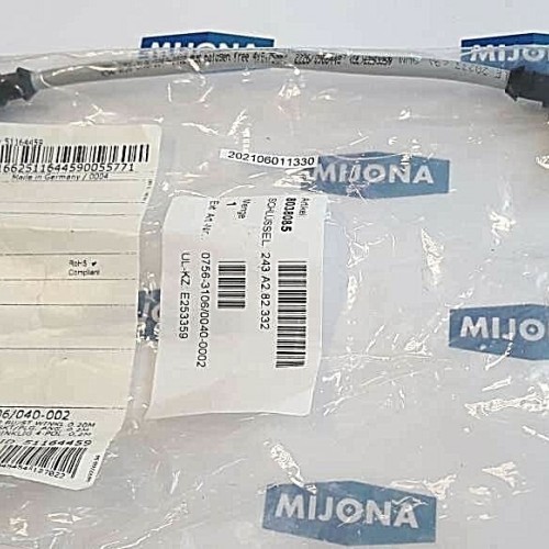 WAGO 756 3106 040 002 POWER CABLE 0,20M 4POL