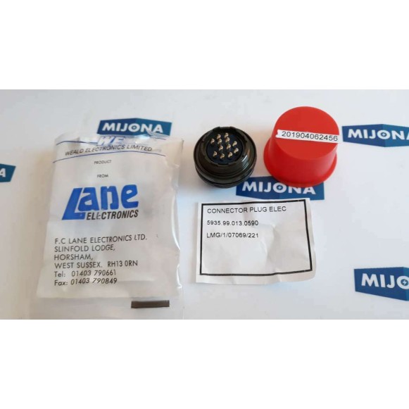 Weald ELECTRONICS LIMITED Mil-Spec Connector WEQ 11 45 LMG 1 07069 221