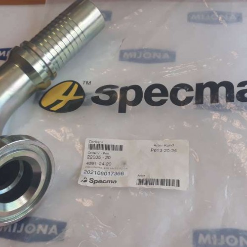 SPECMA 22035 20 4391 24 20 press nippel 4391 SA11 2 SL11 4 NEW OLD STOCK SPECMA 22035 20 4391 24 20 press nippel 4391 SA11 2 SL11 4 NEW OLD STOCK