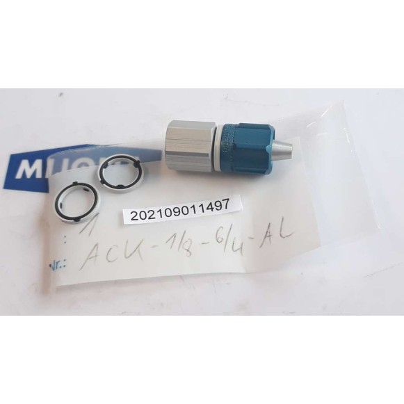 FESTO ACK 1 8 6 4 AL connector NEW OLD STOCK FESTO ACK 1 8 6 4 AL connector NEW OLD STOCK