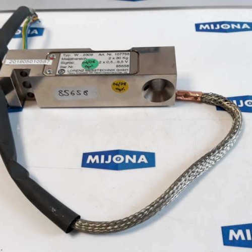 LORENZ MESSTECHNIK W 2309 107755 2X30Kg 2x0,5 9,5V 85658 LORENZ MESSTECHNIK W 2309 107755 2X30Kg 2x0,5 9,5V 85658