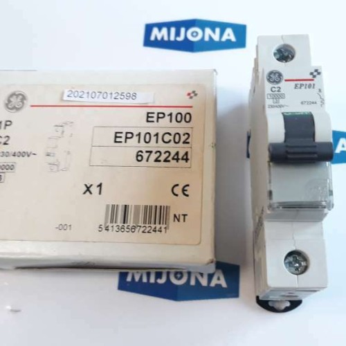 GE General Electric Modular Plus EP101 C2 1POL 2A EP101C02 230 400V NEW OLD STOC GE General Electric Modular Plus EP101 C2 1POL 2A EP101C02 230 400V NEW OLD STOC