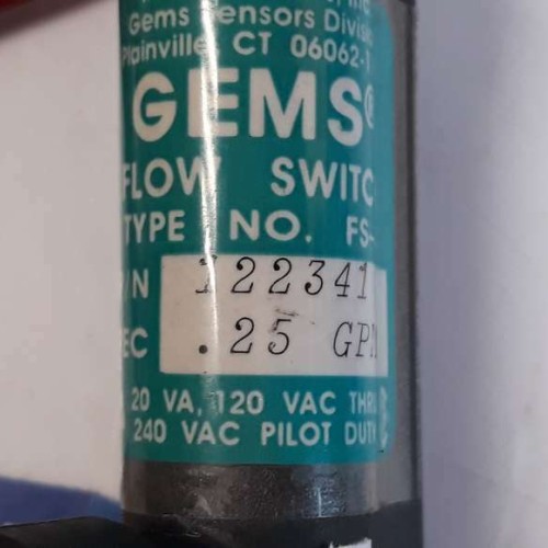 GEMS FLOW SWITCH FS 4 122341 (new old stock)