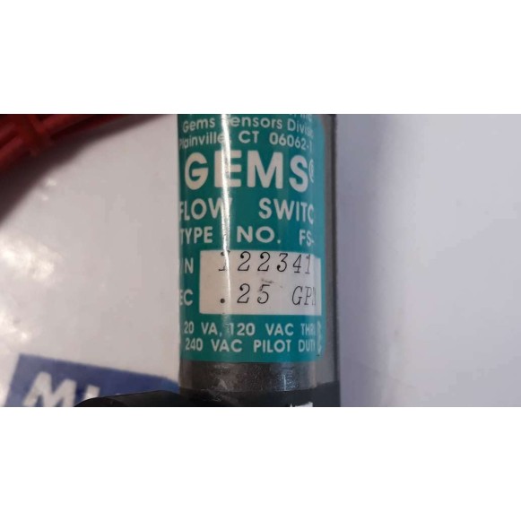 GEMS FLOW SWITCH FS 4 122341 (new old stock)