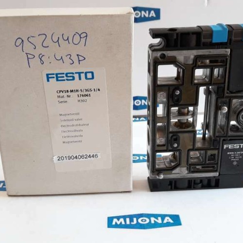 Festo CPV18 M1H 5 3GS 1 4 176061 serie H302 Magneventil solenoid valve