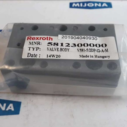 Aventics valve BODY 5812300000 14W20 V581 5 2DP 12 A M 0670