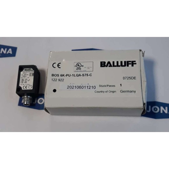 BALLUFF BOS 6K PU 1LQA S75 C 10 30VDC 100mA 122 922 122922