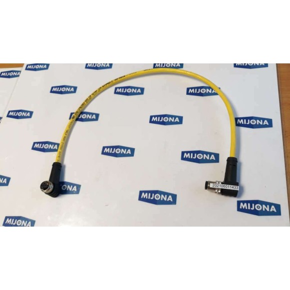 WAGO 0756 1306 0060 0005 CABLE M12 MALE FEMALE NEW OLD STOCK WAGO 0756 1306 0060 0005 CABLE M12 MALE FEMALE NEW OLD STOCK