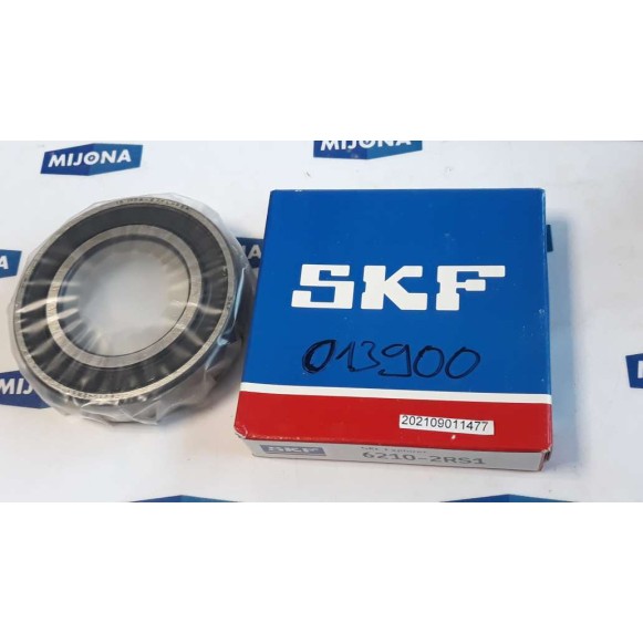SKF EXPLORER 6210 2RS1 Deep Groove Bearing 50 x 90 x 20mm
