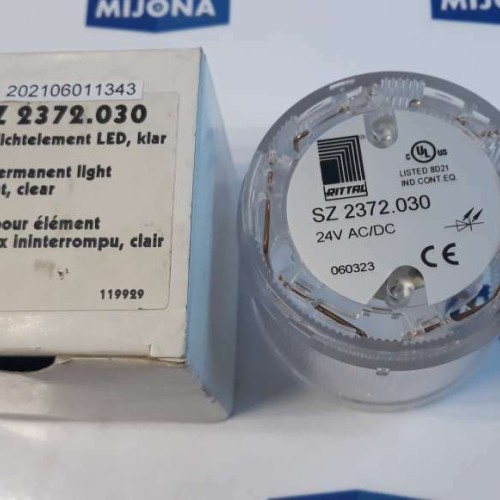 Rittal SZ 2372 030 24VAC DC LED PERNAMENT LIGHT ELEMENT CLEAR KLAR NEW OLD STOCK Rittal SZ 2372 030 24VAC DC LED PERNAMENT LIGHT ELEMENT CLEAR KLAR NEW OLD STOCK