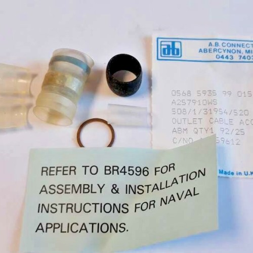 AB connectors Outlet cable accy kit ABM QTY1 92 95 NSN 0568 5935 99 015 1124