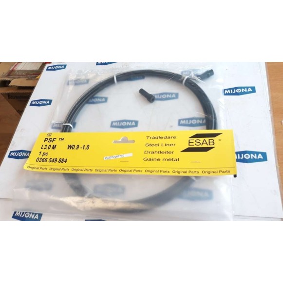 Esab 0366 549 884 PSF L3.0 M W0.9-1.0 DRAHTLEITER STEEL LINER