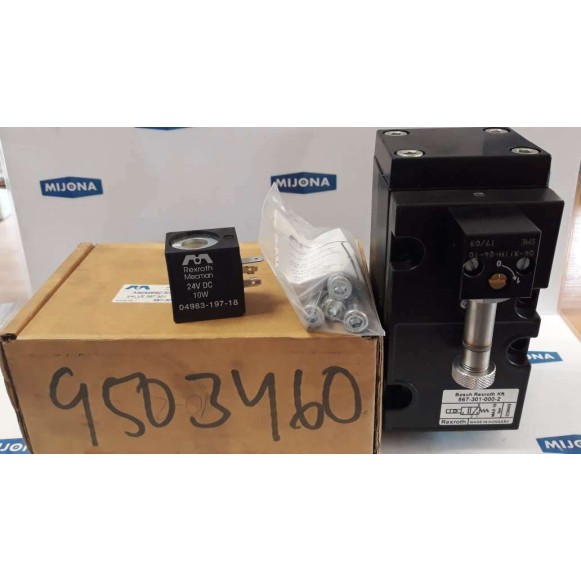Rexroth Mecman Valve 567 301 000 2 03W49 10BAR  REXROTH 04983 197 18 24VDC 10W