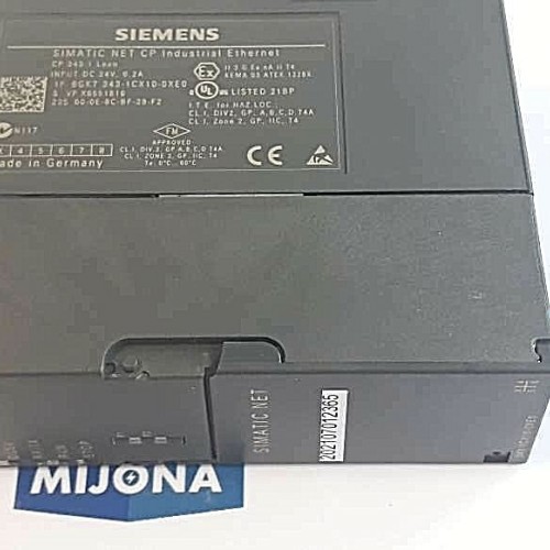 SIEMENS simatic NET CP 343 1 LEAN 6GK7 343 1CX10 0XE0 MODULE 6GK7343-1CX10-0XE0