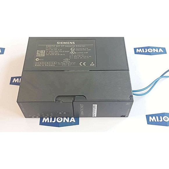 SIEMENS simatic NET CP 343 1 LEAN 6GK7 343 1CX10 0XE0 MODULE 6GK7343-1CX10-0XE0