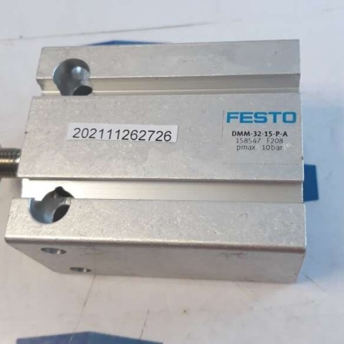 FESTO DMM 32 15 P A 10BAR Compact Cylinder 158547 NEW OLD STOCK