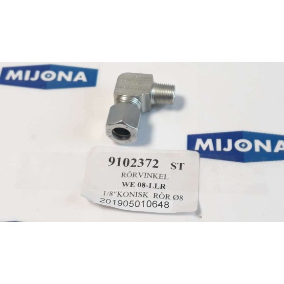 Vinkel HYDROSCAND WE 08 LLR 1/8 KONISK Pipe angle Rohrwinkel (new old stock)