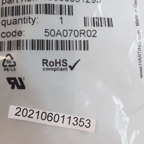 HARTING HAN 6B asg2 LB K M20 19300061295 tüllengehäuse sleeve housing HARTING HAN 6B asg2 LB K M20 19300061295 tüllengehäuse sleeve housing