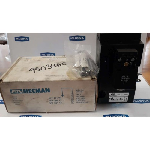 Rexroth Mecman Valve 567 301 000 2 96W40 10BAR  REXROTH 24VDC 10W