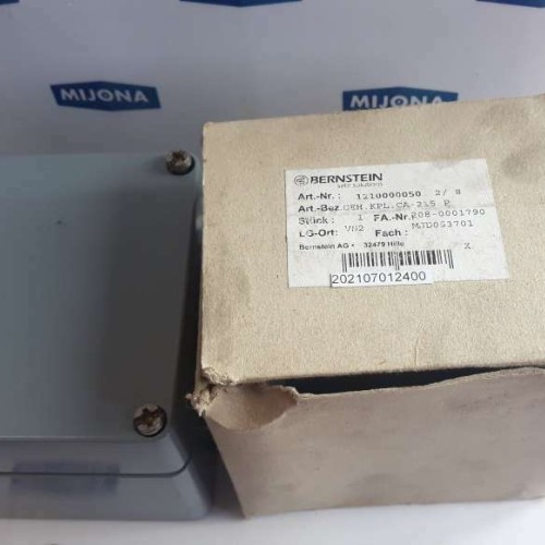 BERNSTEIN 1210000050 CA-215 Standard enclosure NEW OLD STOCK BERNSTEIN 1210000050 CA-215 Standard enclosure NEW OLD STOCK