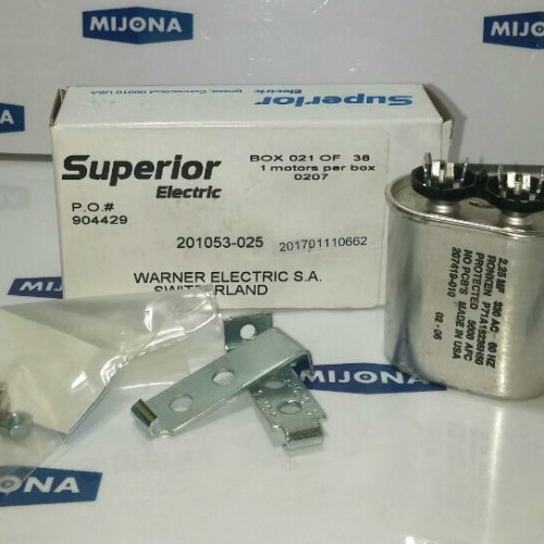 Superior Electric Aerovox Capacitor Kondensator 2,25 MF 330 AC 60 HZ 207419-010