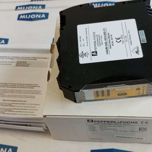 PEPPERL+FUCHS VAS M 2A8L KE4 8SE C1 SAFETY BASIC MONITOR VAS/M-2A8L-KE4-8SE-C1 PEPPERL+FUCHS VAS M 2A8L KE4 8SE C1 SAFETY BASIC MONITOR VAS/M-2A8L-KE4-8SE-C1