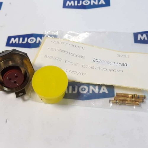 Amphenol MILITARY 608 37T 12 03SN 9532TCX BS9522 F0020 3295 new old stock Amphenol MILITARY 608 37T 12 03SN 9532TCX BS9522 F0020 3295 new old stock