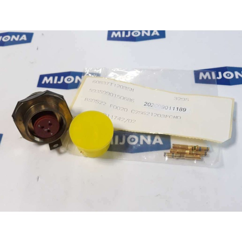 Amphenol MILITARY 608 37T 12 03SN 9532TCX BS9522 F0020 3295 new old stock Amphenol MILITARY 608 37T 12 03SN 9532TCX BS9522 F0020 3295 new old stock