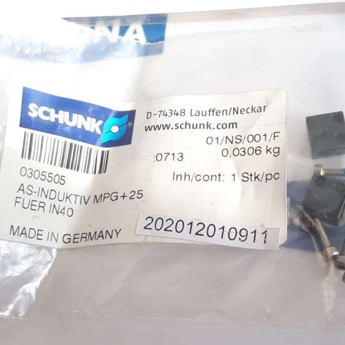 Schunk AS INDUKTIV MPG+25 FUER IN40 0305505